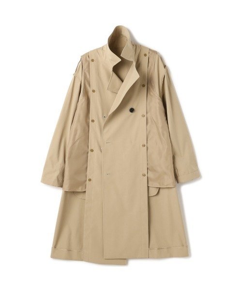 SUIT SELECT トレンチコート コート ダブルトレンチベルテッドコート