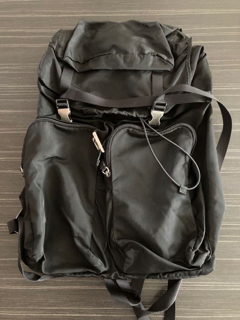 Yahoo!オークション - 名作 PRADA プラダ V136 リュックサック バック