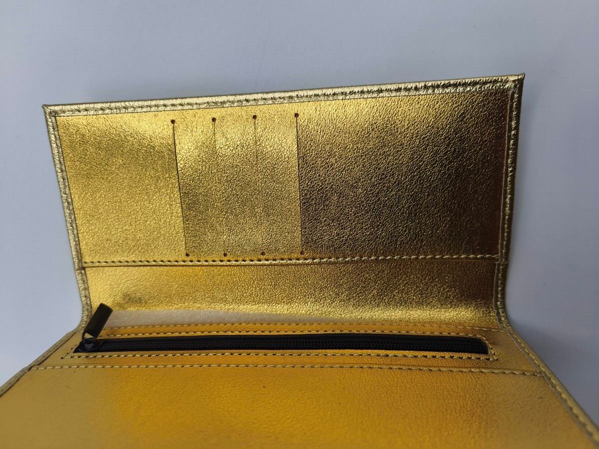 新品・未使用】皇居 限定 長財布 ゴールド 東御苑売店 本革 金｜Yahoo