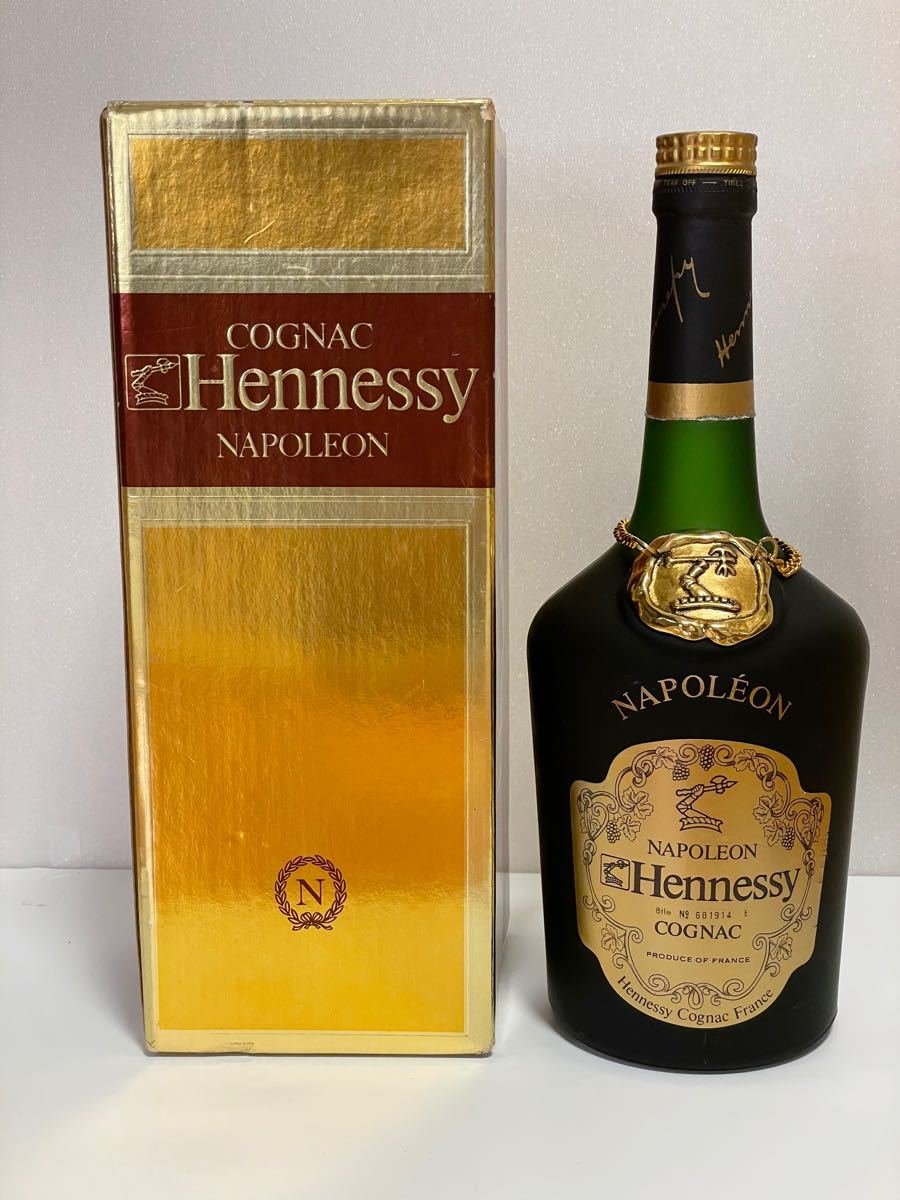 古酒(約40年前購入)・未開栓 ヘネシー ナポレオン コニャック700ml