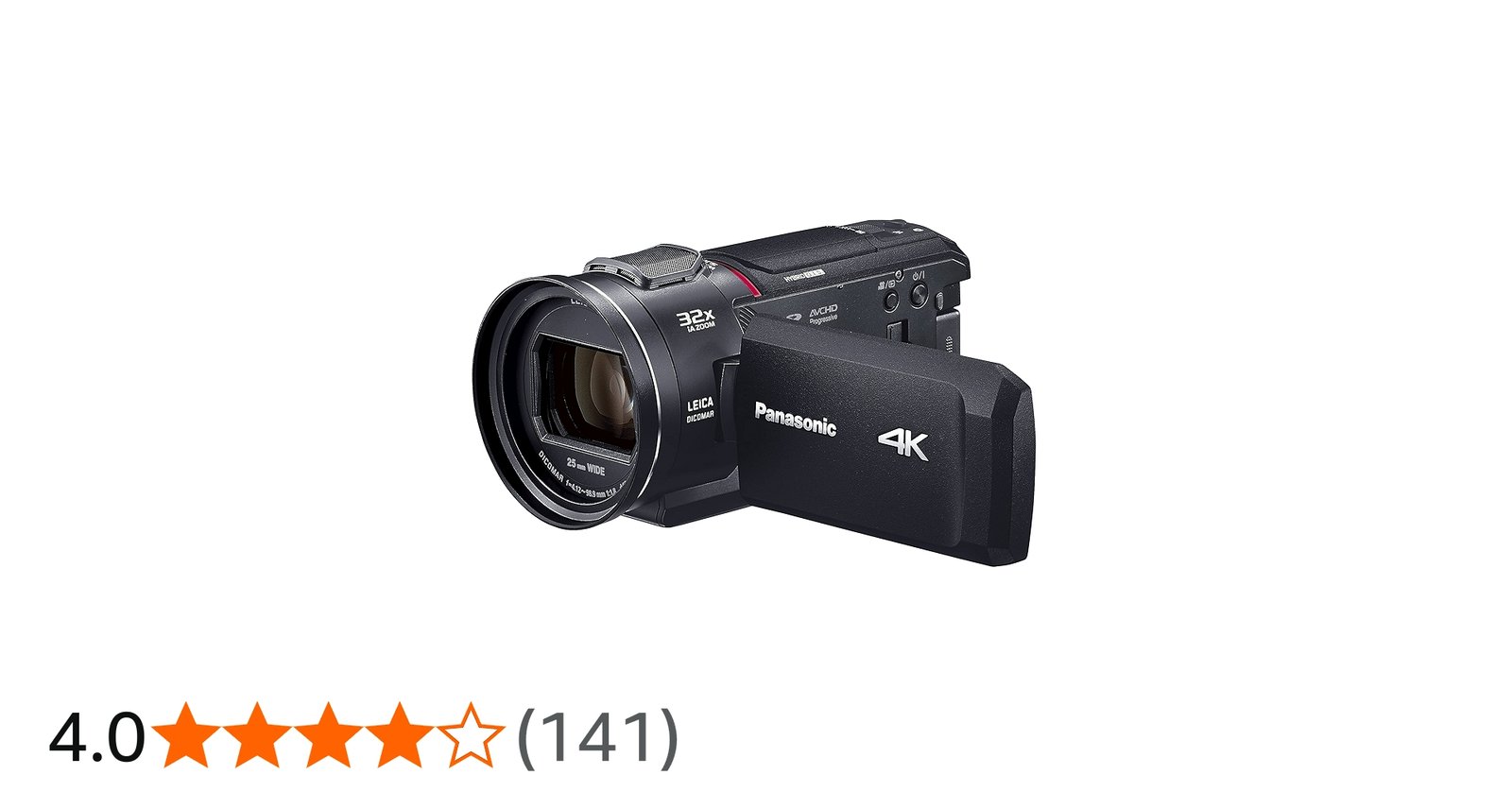 Amazon.co.jp: パナソニック(Panasonic) 4K デジタルビデオカメラ 内蔵