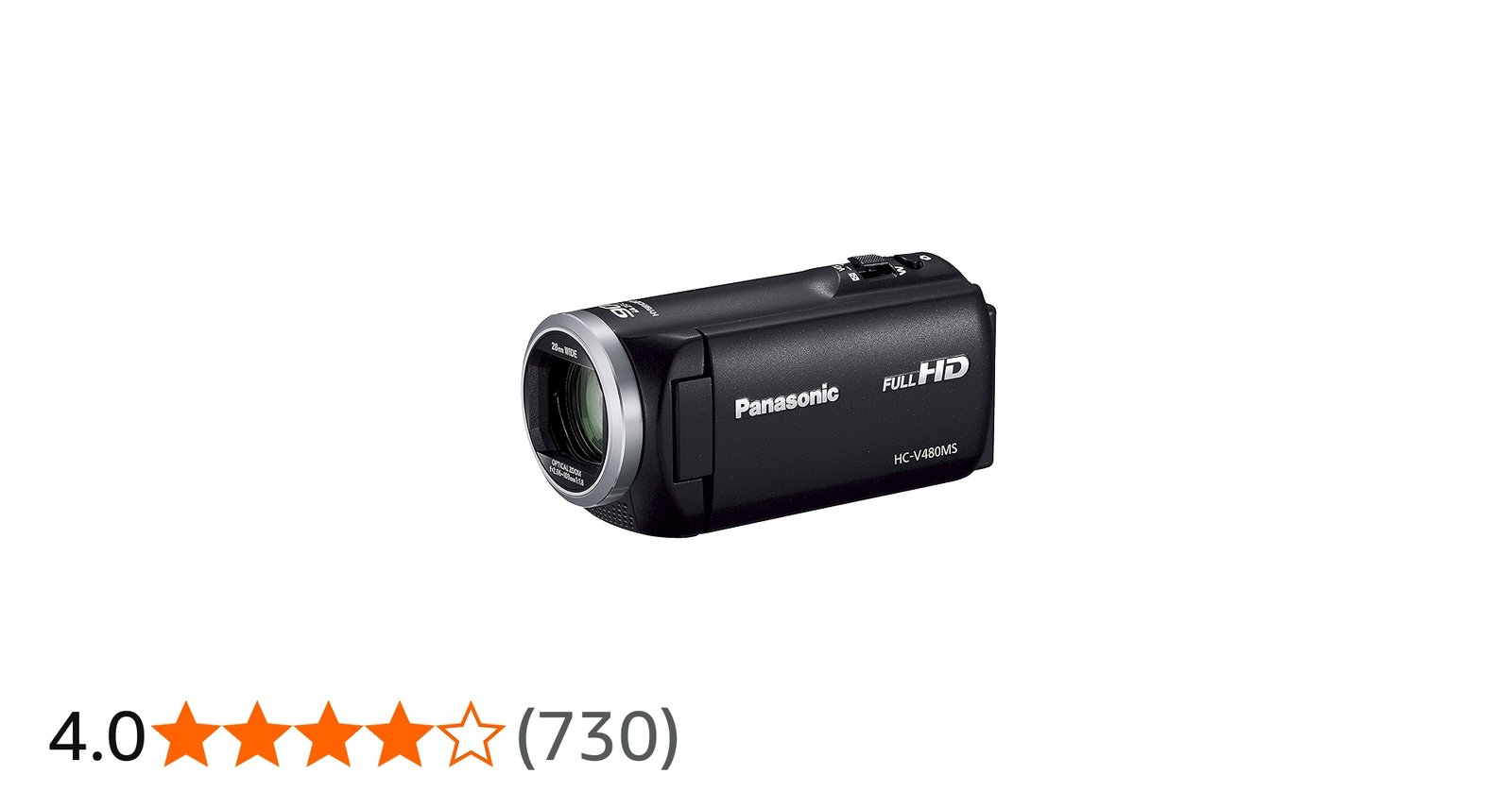 Amazon.co.jp: パナソニック HDビデオカメラ V480MS 32GB 高倍率90倍