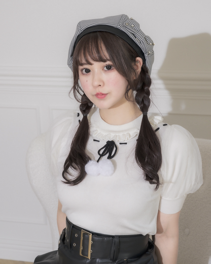 千鳥柄リボンベレー – pium