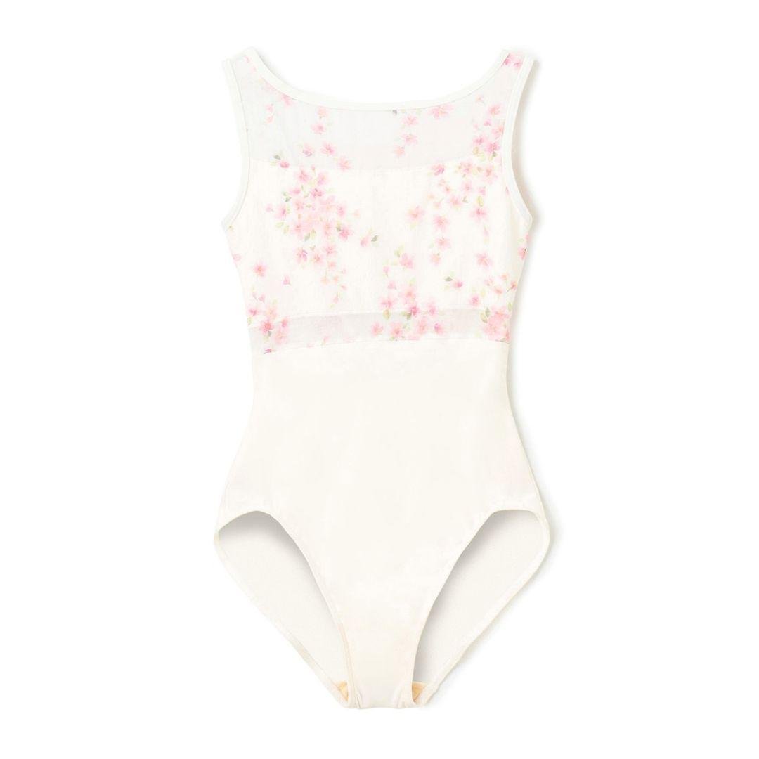 三が日限定お値下げ　レア　チャコット　永久メイ　コラボ　レオタード　桜　Sサイズ 三が日限定お値下げ レア チャコット 永久メイ コラボ レオタード 桜 S