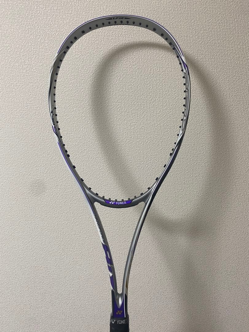 ヨネックス ナノフォース8Vレブ ホワイト/パープル - メルカリ